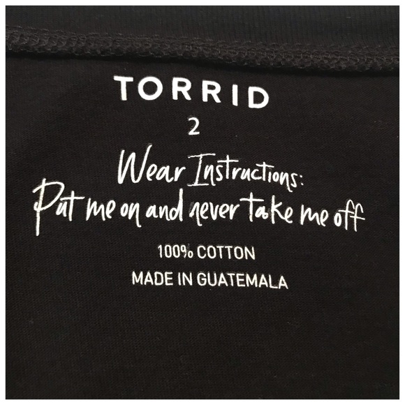 Torrid, New Skull With Lights, Black Tee Shirt - Picture 7 of 8